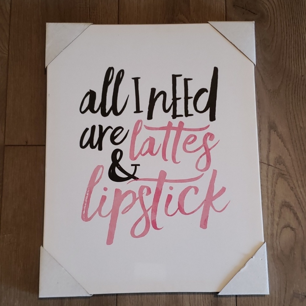 Coffee & Makeup lovers Wall Art